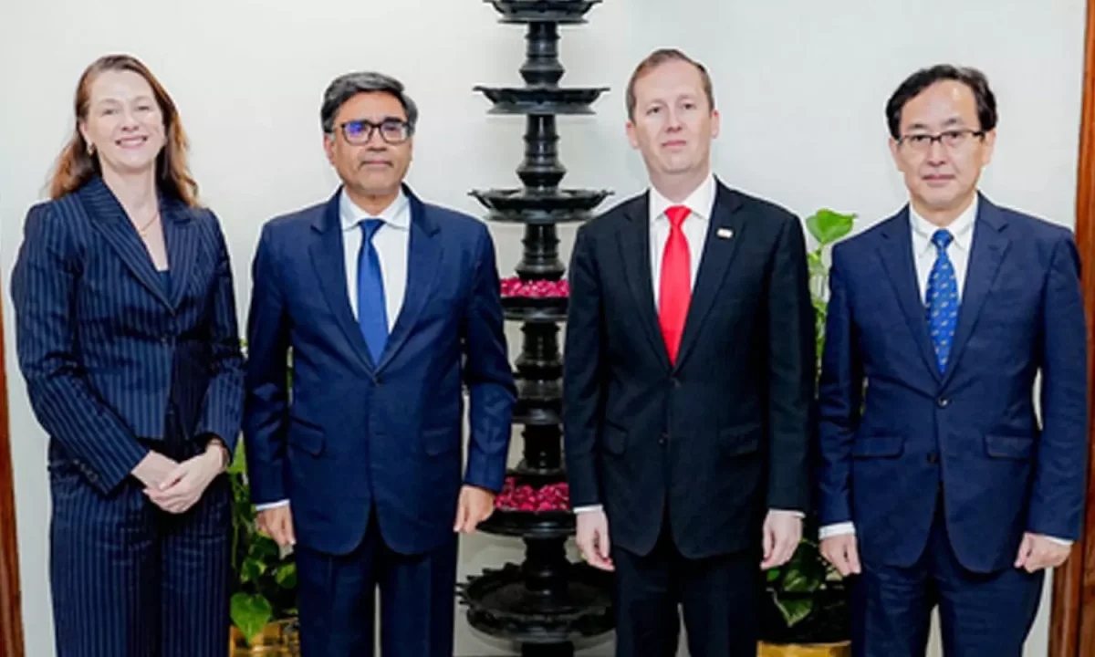 Quad Sherpas Convene in New Delhi to Strategise Maritime Security and Critical Technology Cooperation Frameworks